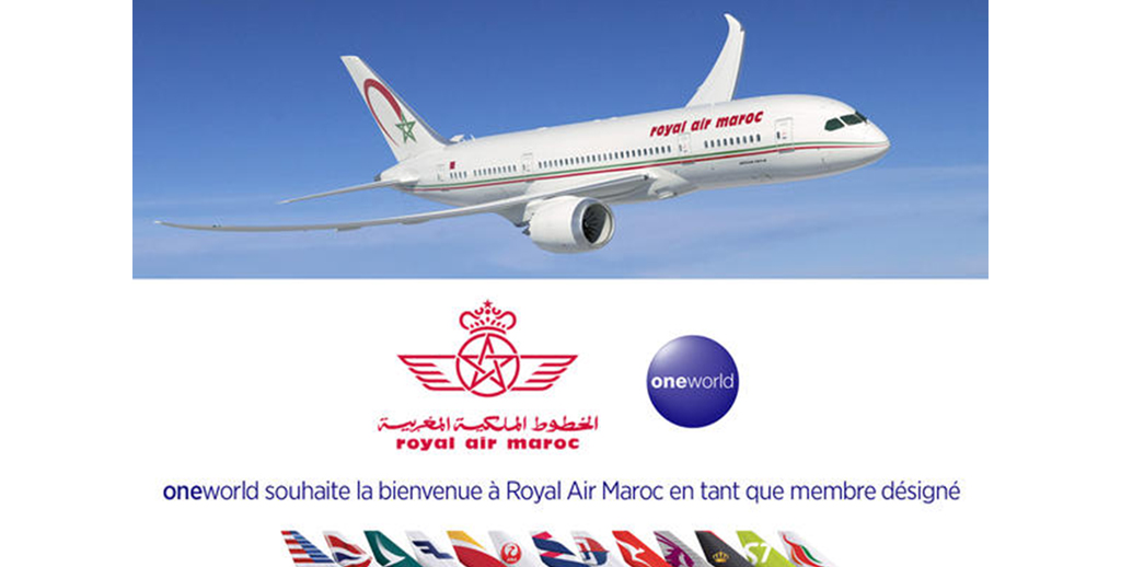 Royal Air Maroc rejoint  l’Alliance Oneworld