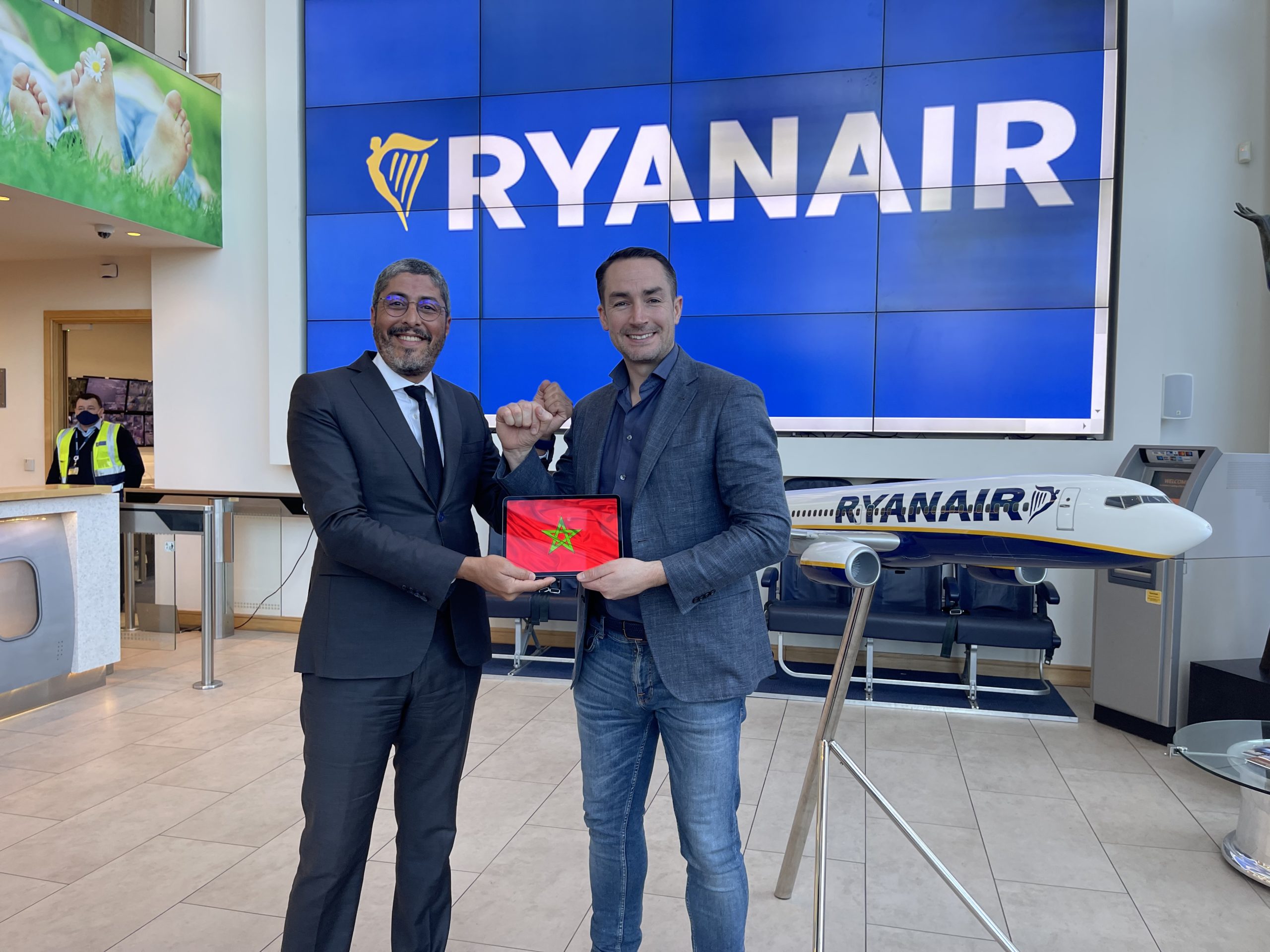L’ONMT sécurise les vols  Ryanair sur le Royaume