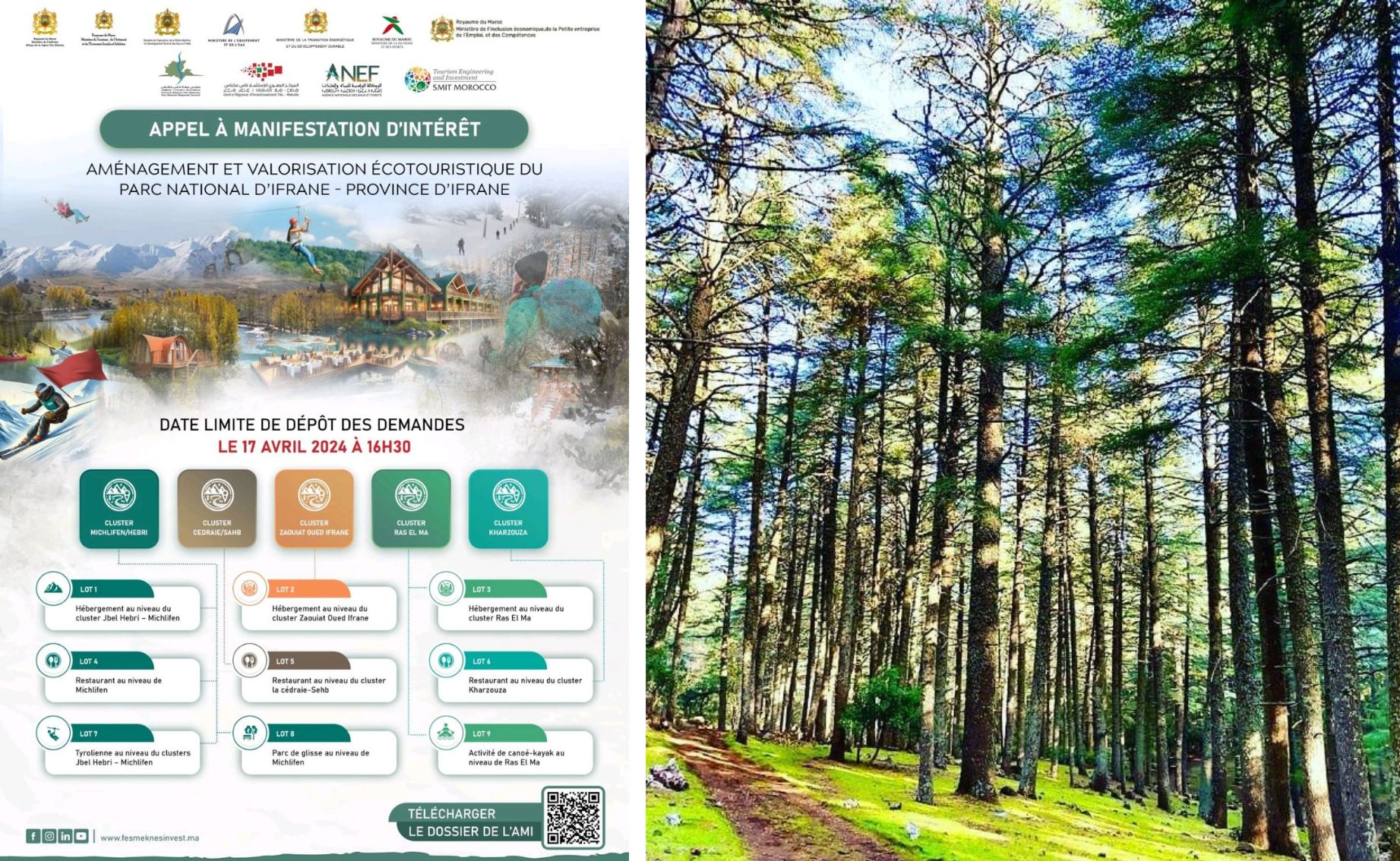 La SMIT s’active pour lancer le Parc National d’Ifrane