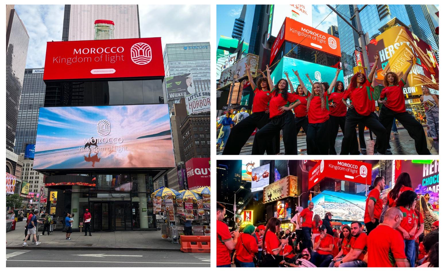 A Time Square, le Maroc s’affiche en grand grâce à l’ONMT