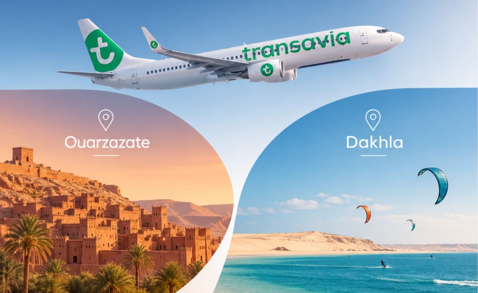 L’ONMT boost les liaisons aériennes sur Ouarzazate et de Dakhla